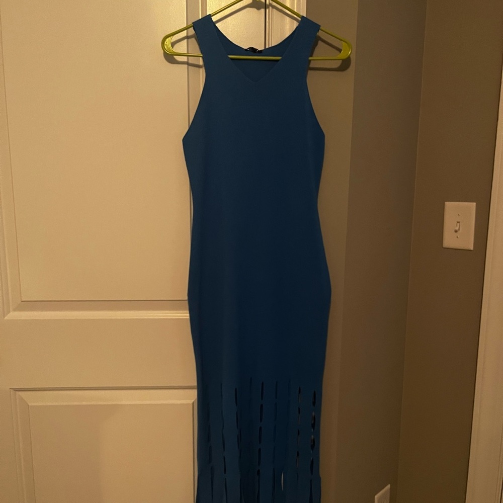 Rails Elegant Blue Sleeveless Dress
